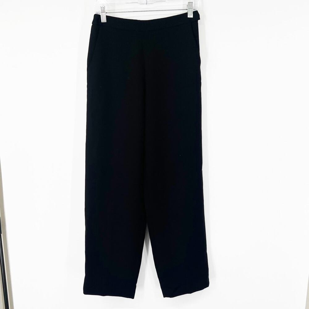 M.M. Lafleur Black High Rise Trouser Pants